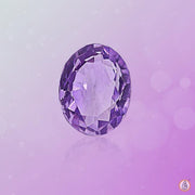 Amethyst Kathaila oval BTE102GSM - BrahmatellsStore