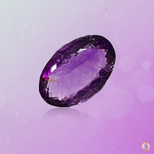 Amethyst Kathaila oval BTE109GSM - BrahmatellsStore