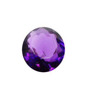 Amethyst Kathaila round BTE115GSM - BrahmatellsStore