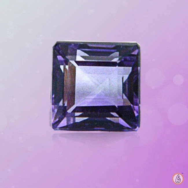 Amethyst Kathaila square BTE104GSM - BrahmatellsStore