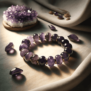 Amethyst Tumble Bracelet: Serenity & Style | Brahmatells - BrahmatellsStore
