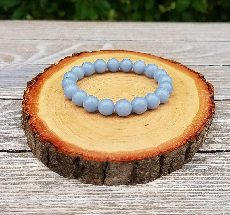 Angelite Spiritual Connection Bracelet | Brahmatells - BrahmatellsStore