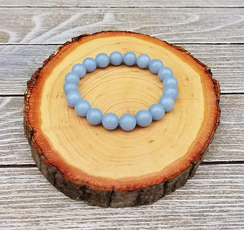 Angelite Spiritual Connection Bracelet | Brahmatells - BrahmatellsStore