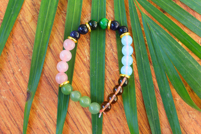 April Birthstone Crystal Bracelet - Celebrate Boldness & Creativity - Brahmatells - BrahmatellsStore