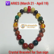Aries Crystal Bracelet - Embrace Bold Confidence | Brahmatells - BrahmatellsStore