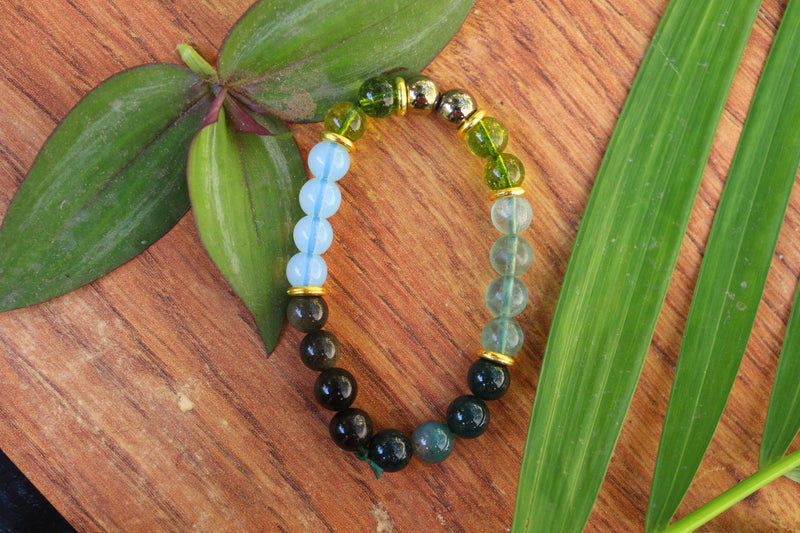 August Birthstone Crystal Bracelet - Embrace Completion & Bright Futures - Brahmatells - BrahmatellsStore