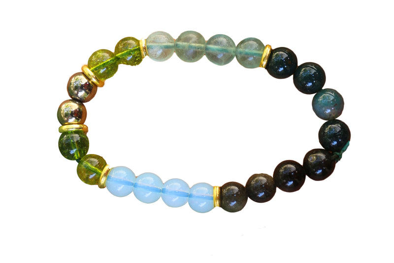 August Birthstone Crystal Bracelet - Embrace Completion & Bright Futures - Brahmatells - BrahmatellsStore