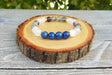 Aura Healing Bracelet - Spiritual Bracelet, Healing Bracelet, Kyanite, Selenite, Fluorite - BrahmatellsStore