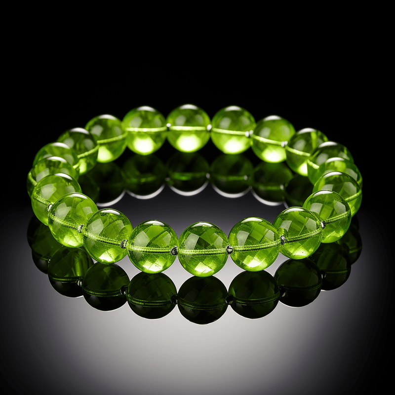 Authentic Peridot Healing Bracelet for Energy & Joy | Brahmatells Astro Accessories - BrahmatellsStore