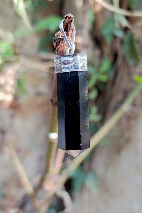 Black Obsidian Pendant: Strength & Protection | Brahmatells - BrahmatellsStore
