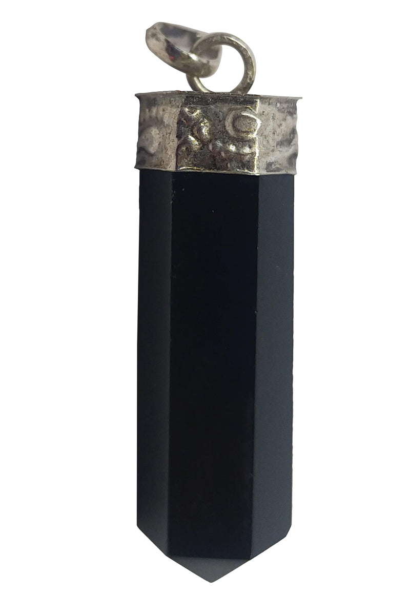 Black Obsidian Pendant: Strength & Protection | Brahmatells - BrahmatellsStore