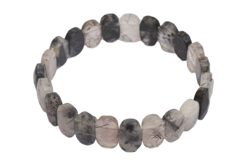 Black Rutile Quartz Bracelet | Embrace Positivity & Personal Growth - BrahmatellsStore