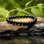 Black Tourmaline Bracelet for Energy Protection - Shop at Brahmatells - BrahmatellsStore
