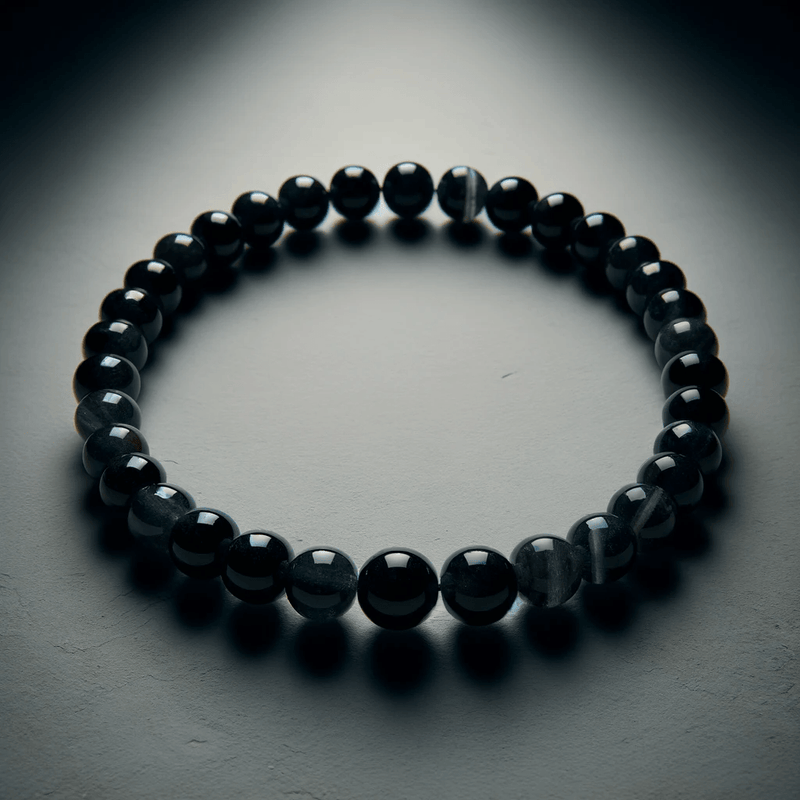 Black Tourmaline Bracelet for Energy Protection - Shop at Brahmatells - BrahmatellsStore