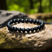 Black Tourmaline Bracelet for Energy Protection - Shop at Brahmatells - BrahmatellsStore