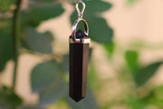 Black Tourmaline Double Side Pendant - BrahmatellsStore