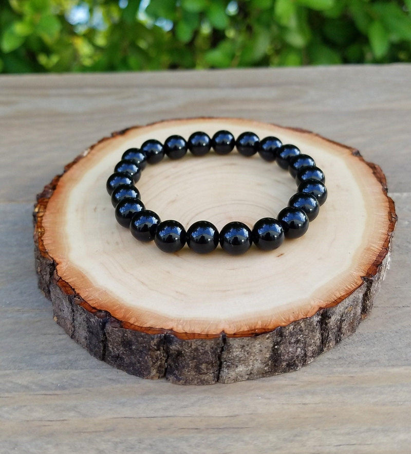 Black Tourmaline Healing Bracelet | Brahmatells Astrology Accessories - BrahmatellsStore