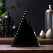 Black Tourmaline Pyramid for Protection & Grounding | Brahmatells - BrahmatellsStore