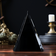 Black Tourmaline Pyramid for Protection & Grounding | Brahmatells - BrahmatellsStore