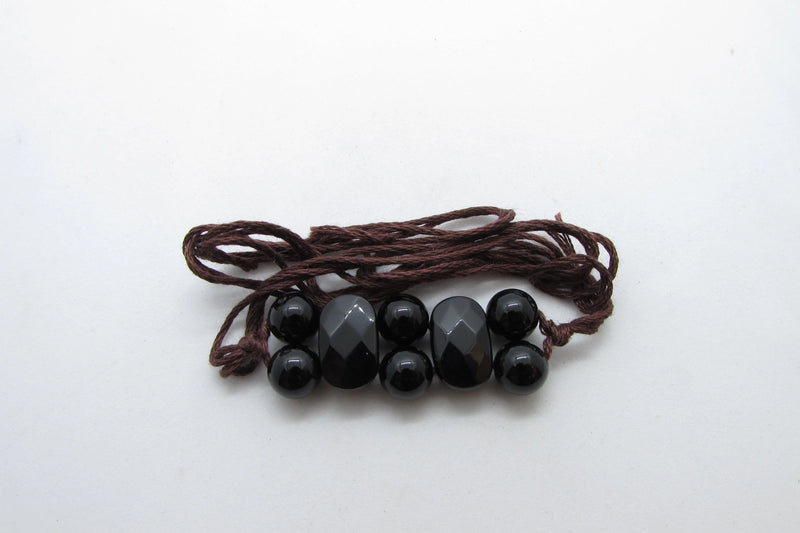 Black Tourmaline Rakhi - Protective & Grounding Energy | Brahmatells - BrahmatellsStore