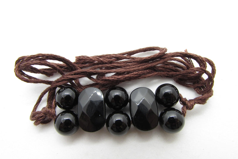 Black Tourmaline Rakhi - Protective & Grounding Energy | Brahmatells - BrahmatellsStore