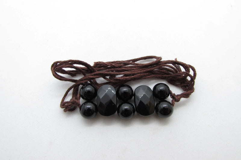Black Tourmaline Rakhi - Protective & Grounding Energy | Brahmatells - BrahmatellsStore
