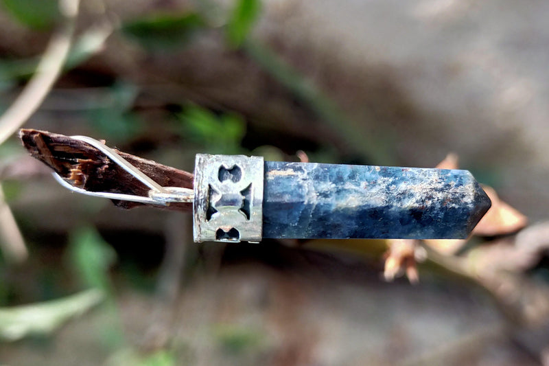 Blue Apatite Pendant - BrahmatellsStore
