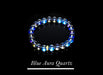 Blue Aura Quartz Bracelet: Serenity & Self-Worth | Brahmatells - BrahmatellsStore