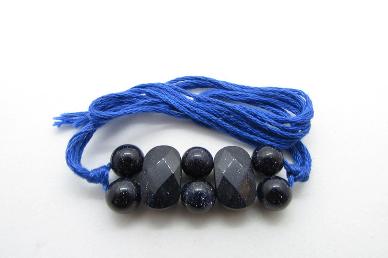 Blue Gold Stone Rakhi - BrahmatellsStore
