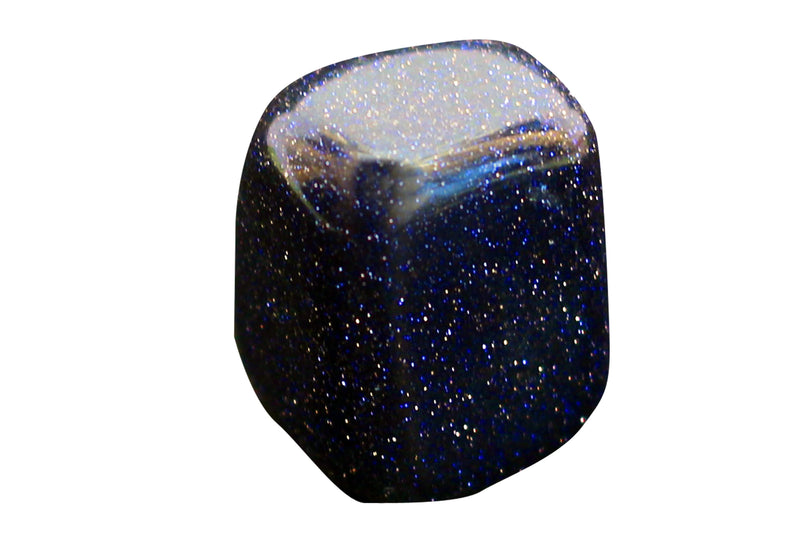 Blue Goldstone Tumble - BrahmatellsStore