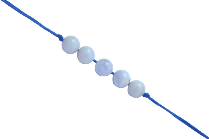 Blue Lace Agate Band - BrahmatellsStore