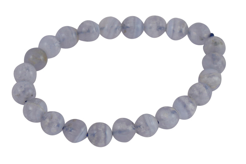 Blue Lace Agate Soothing Bracelet | Brahmatells - BrahmatellsStore