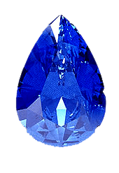Blue Sapphire Drop BTBS102GSM - BrahmatellsStore