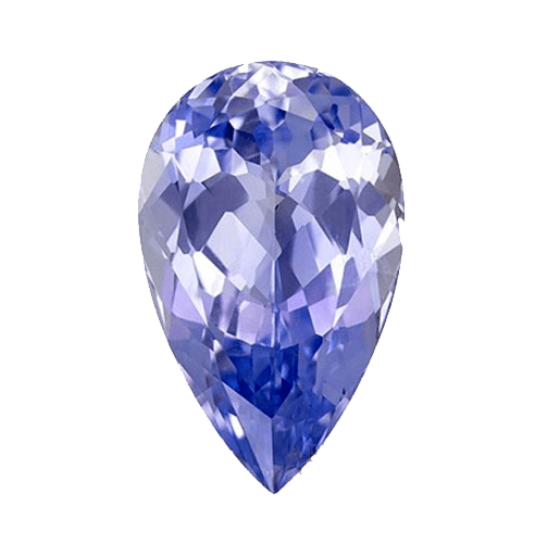 Blue Sapphire light-blue drop BTBS128GSM - BrahmatellsStore