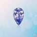 Blue Sapphire light-blue drop BTBS128GSM - BrahmatellsStore