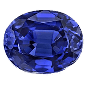 Blue Sapphire Oval BTBS101GSM - BrahmatellsStore