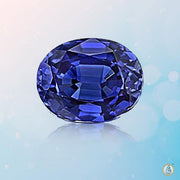 Blue Sapphire Oval BTBS101GSM - BrahmatellsStore