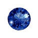 Blue Sapphire round BTBS109GSM - BrahmatellsStore