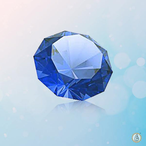 Blue Sapphire Round BTBS111GSM - BrahmatellsStore