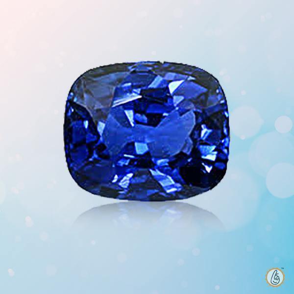 Blue Sapphire soft-square BTBS107GSM - BrahmatellsStore