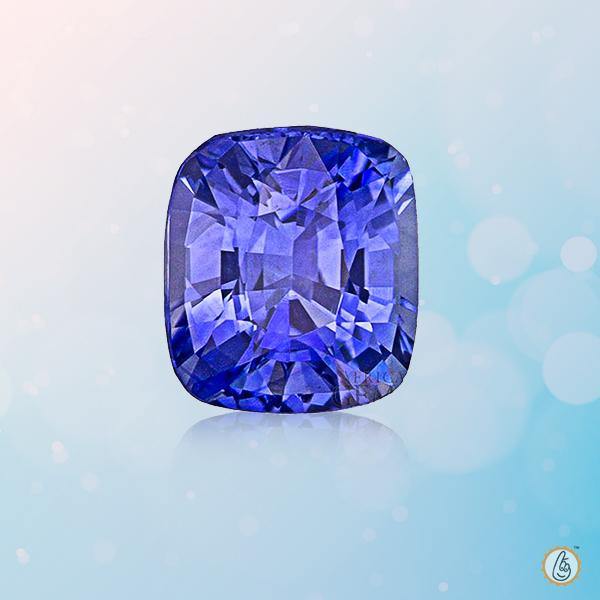 Blue Sapphire soft-square BTBS121GSM - BrahmatellsStore