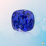 Blue Sapphire square BTBS126GSM - BrahmatellsStore