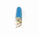 Blue Turquoise Pencil Point Pendant - BrahmatellsStore