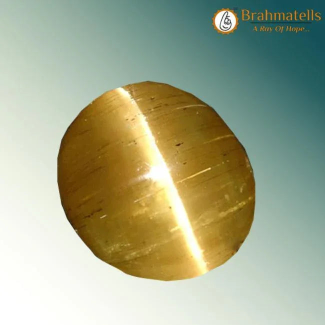 Brahmatells Cats Eye Chrysoberyl - Lehsunia: A Ketu-Aligned Astrological Gemstone - BrahmatellsStore