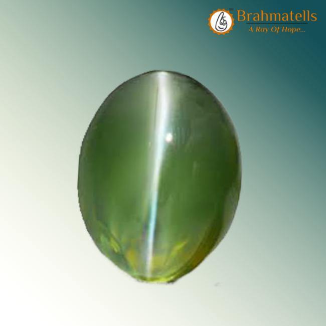 Brahmatells Ceylon Cats Eye Chrysoberyl - Lehsunia: A Ketu-Aligned Astrological Gemstone - BrahmatellsStore