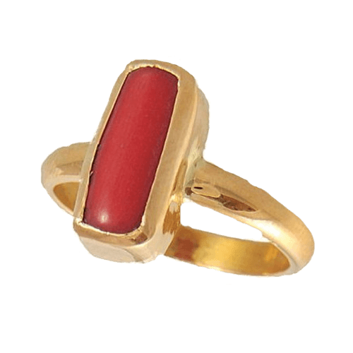 Brahmatells Crimson-Red Coral Panchdhatu Ring: A Fusion of Astrology and Elegance - BrahmatellsStore