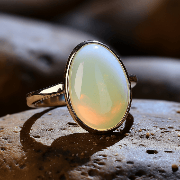 White opal 2025 with fire