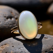 Brahmatells Fire Opal Australian (Doodhiya Patthar): Enhance Your Life with Vibrant Energy - BrahmatellsStore