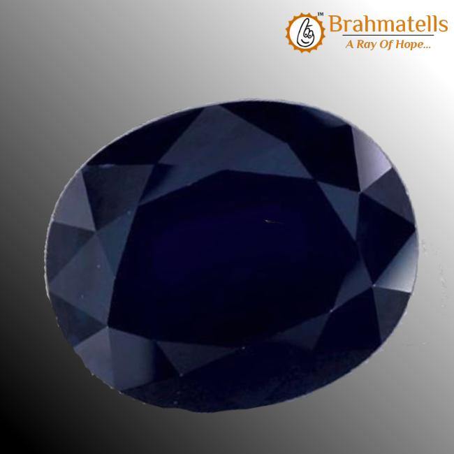 Brahmatells Indian Blue Sapphire - Neelam: A Saturn-Inspired Astrological Gem - BrahmatellsStore