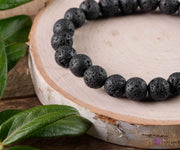 Brahmatells LAVA Round Beaded Bracelet – Embrace Earthy Elegance - BrahmatellsStore